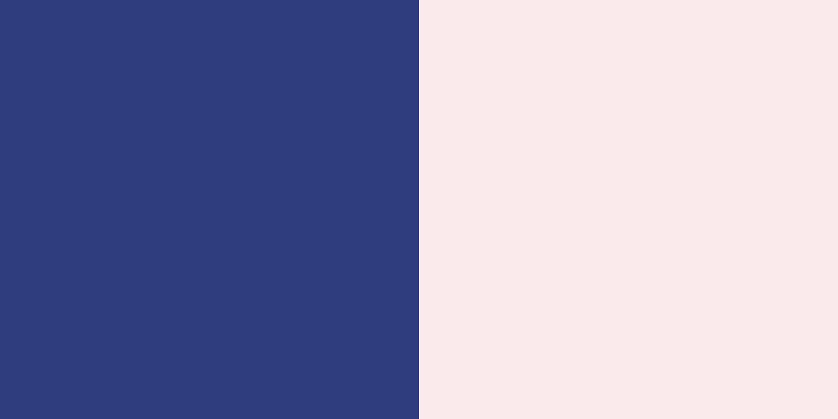 An image of blue and pastel pink color combination.