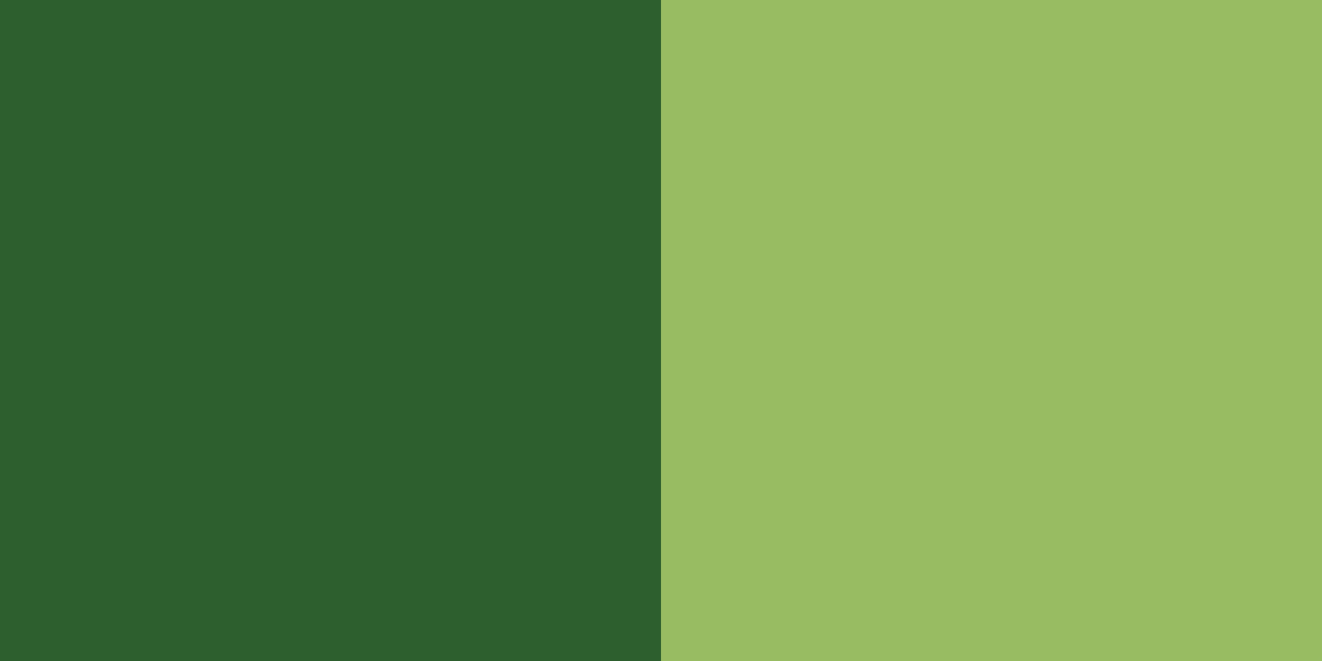 An image of forest green and moss green color combination.