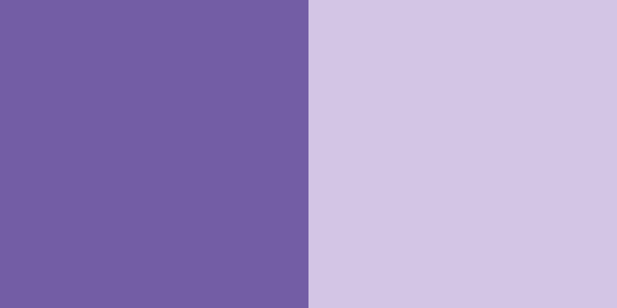 An image of deep periwinkle and soft lilac color combination.