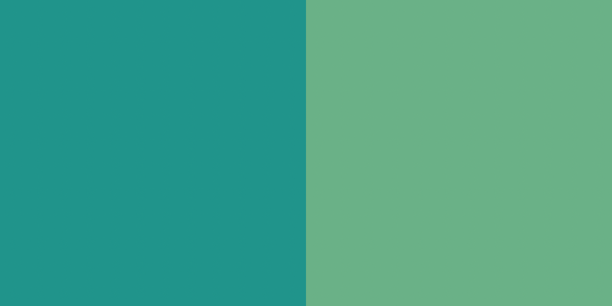 An image of teal and light green color combination.