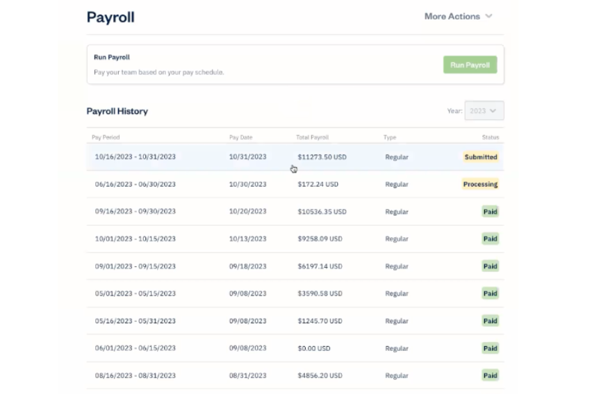 How to use FreshBooks Payroll - Step 9
