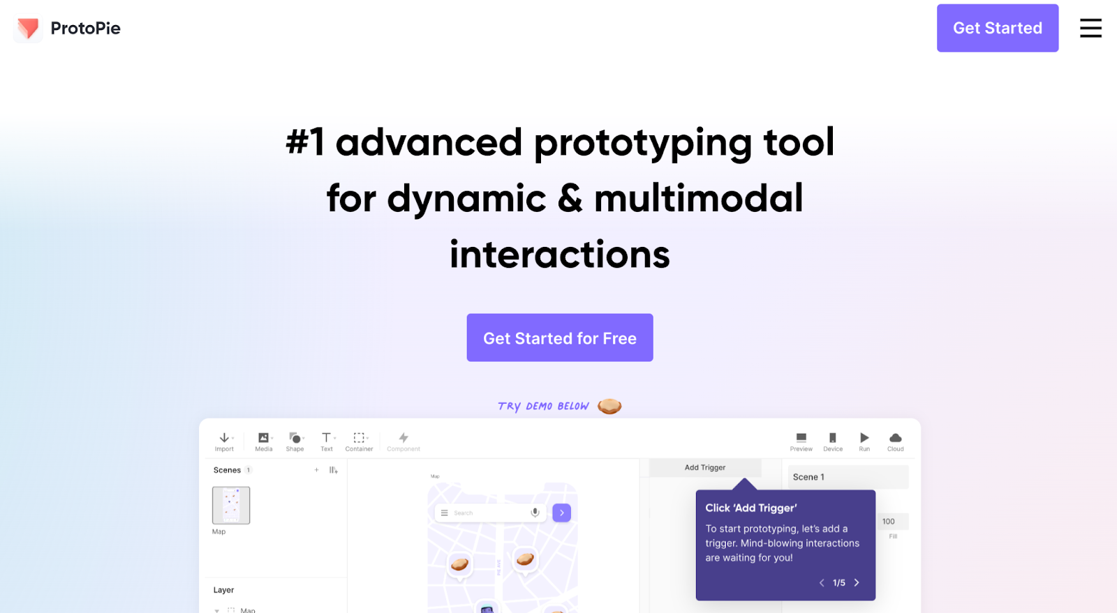 ProtoPie prototyping