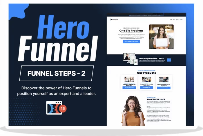 Hero Marketing Funnel Template