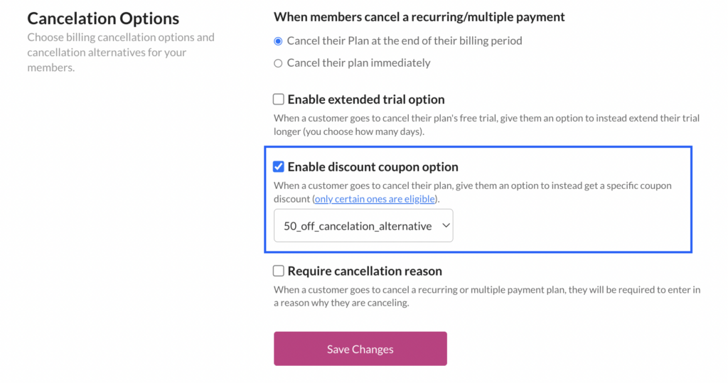 Membership retention strategies discount