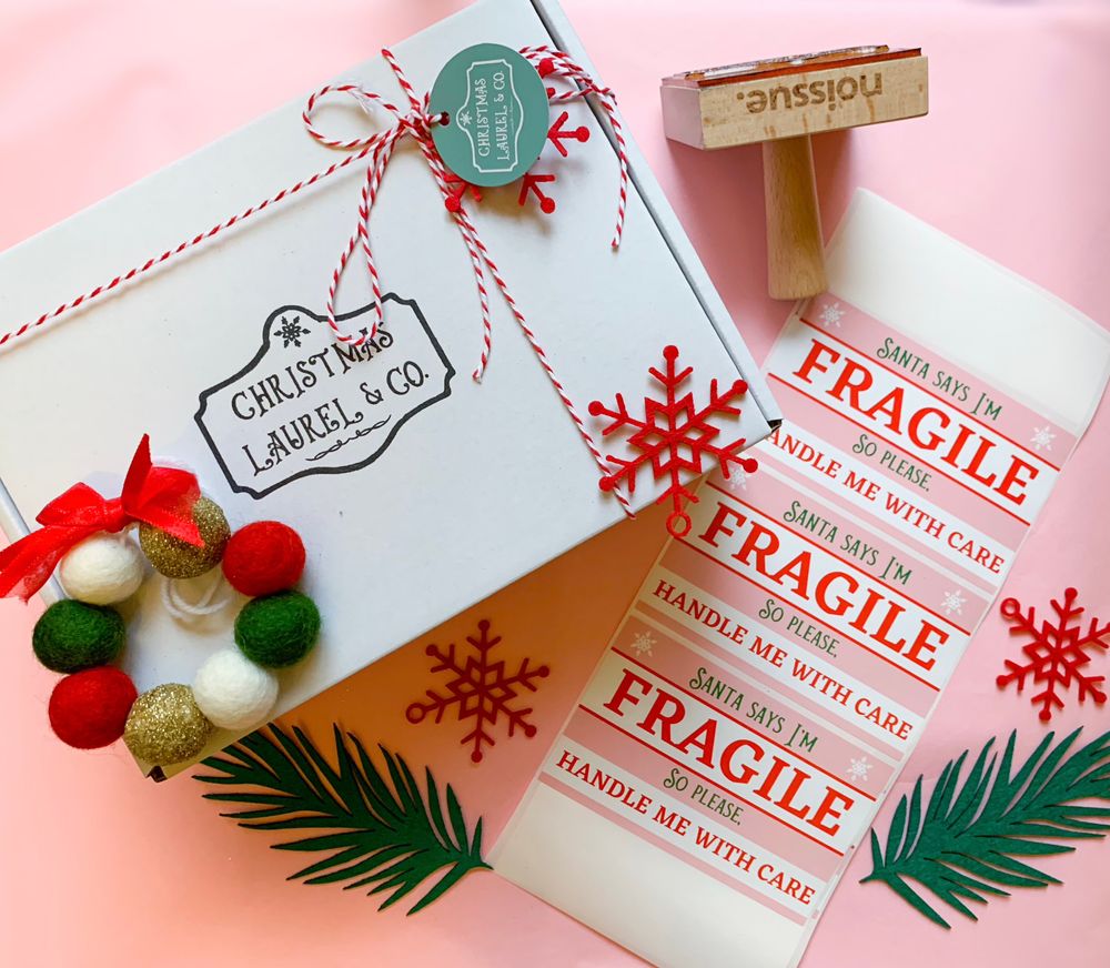 Seasonal packaging example from brand noissue