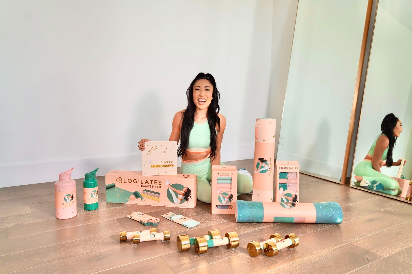 YouTuber Cassey Ho shows off her product collection