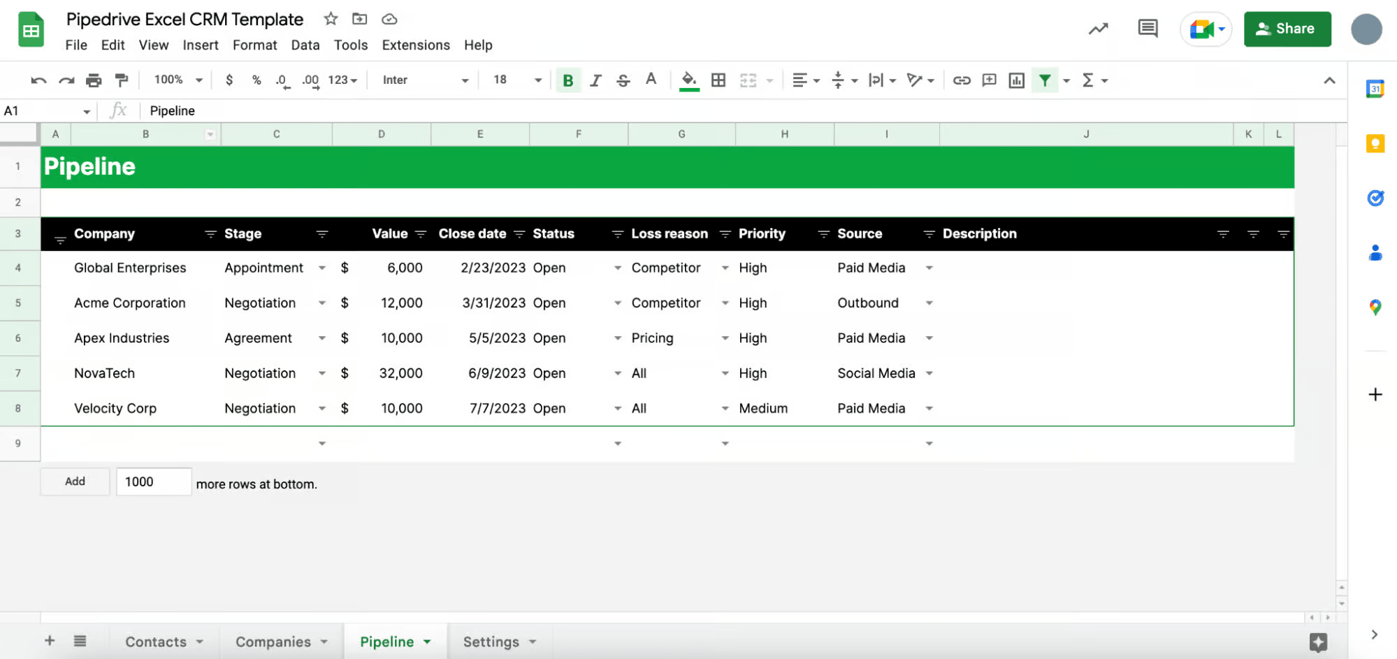 CRM examples: How Excel can help small businesses keep track of their contacts.