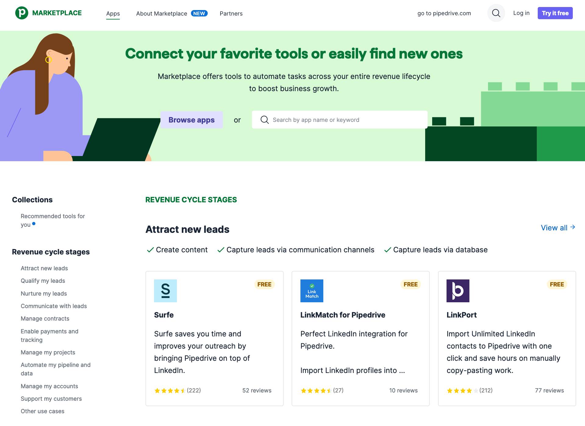 Pipedrive Marketplace vs. Insightly