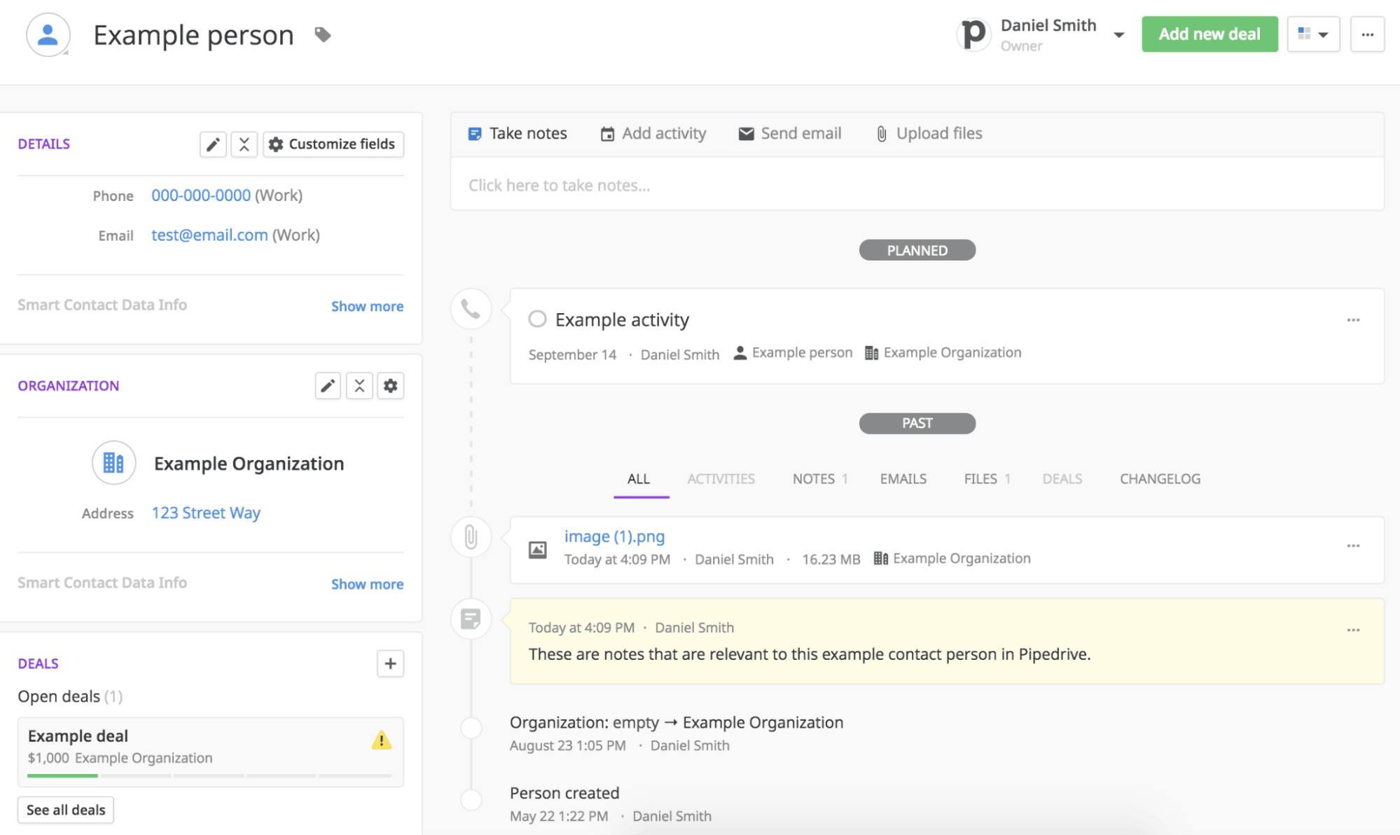 Pipedrive contacts vs. insightly
