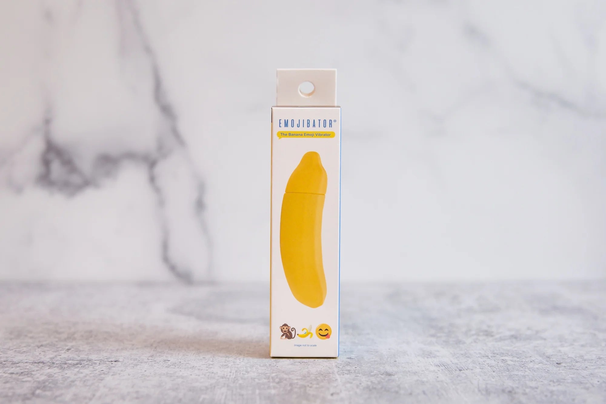 A branded box for an Emojibator sex toy