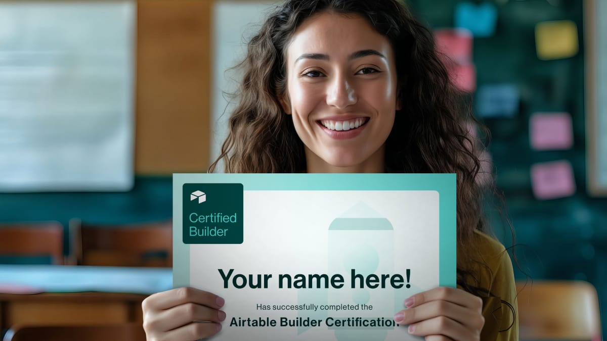 It’s time to let the builders build with Airtable Academy