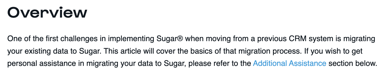 Sugarcrm vs. Salesforce: Migrating data from other CRMs to SugarCRM might be difficult