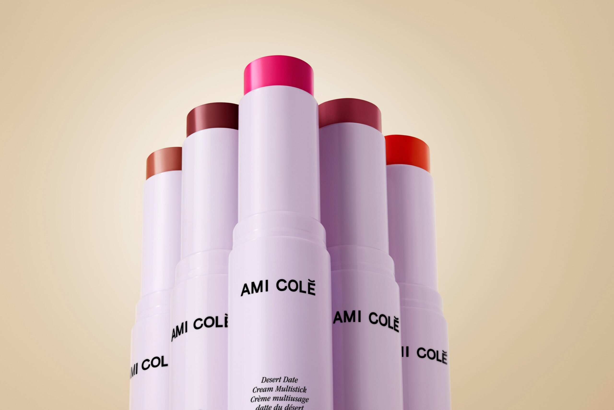 ami colé’s multistick in five colors.