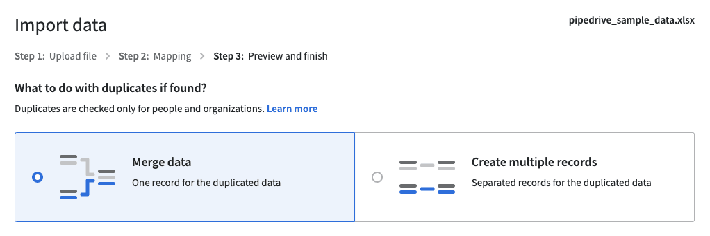 CRM ERP Integrations: How Pipedrive helps you recognize and merge duplicates to better manage your data