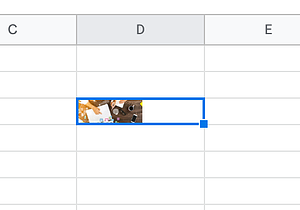 How to add an image to an excel cell, step 4 final step, image appears