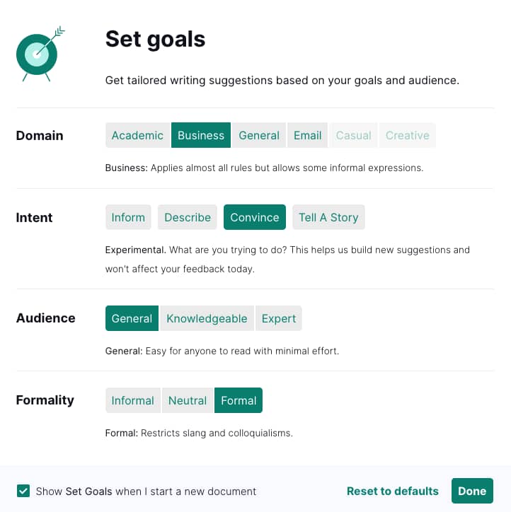 How To Introduce Yourself in an Email: How Grammarly can tailor recommendations to your goals