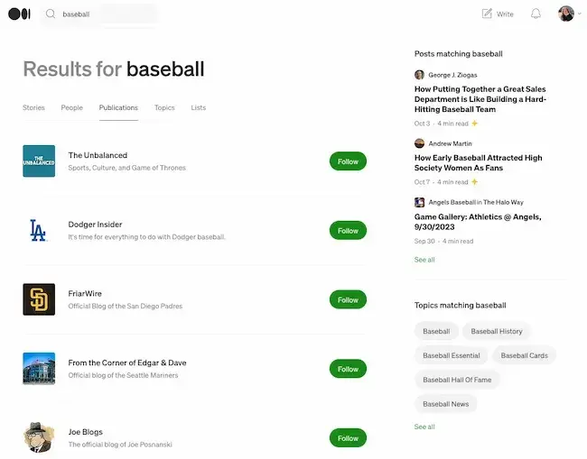 how to make money on medium, baseball