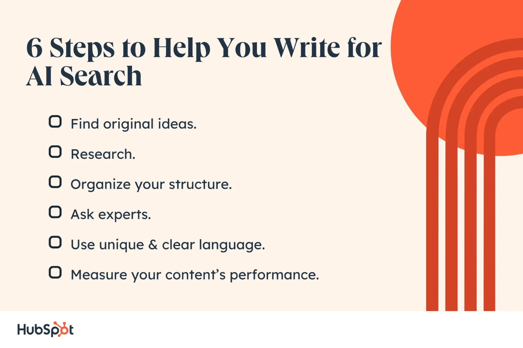 how to write for AI search