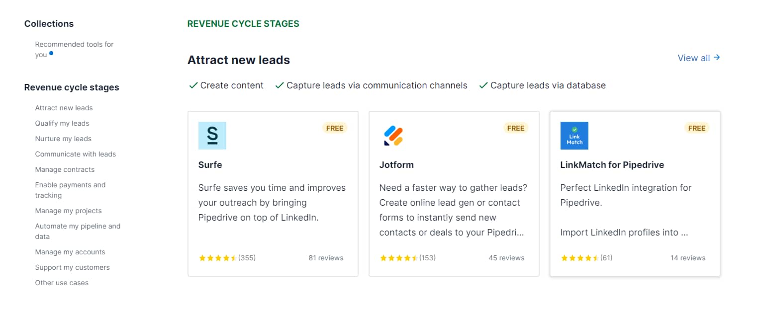 Microsoft Dynamics vs. Salesforce Pipderive marketplace