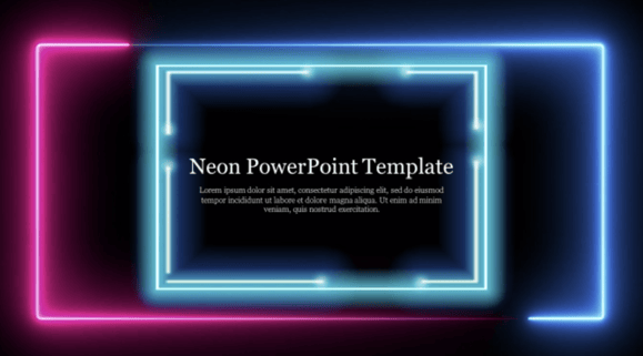 Neon PowerPoint