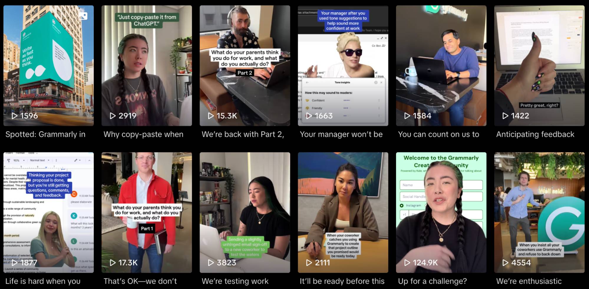 Social media marketing: How Grammarly uses TikTok to produce funny and engaging content