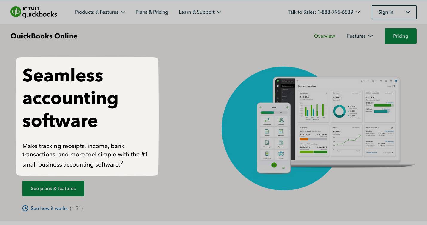 Competitor analysis report Pipedrive QuickBooks