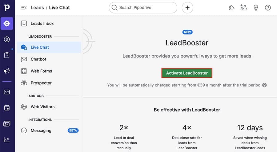 Leadbooster Live Chat