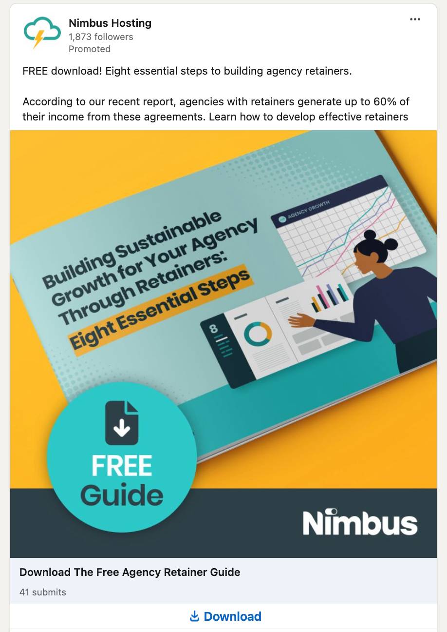 Small business lead generation Pipedrive Nimbus Hosting