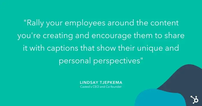 quote from casted ceo Lindsay Tjepkema 