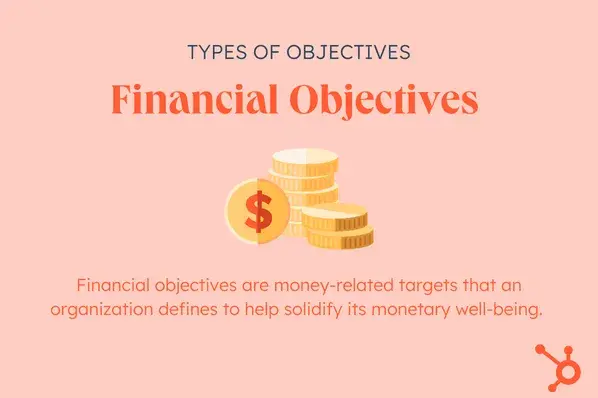 goals vs objectives, definition of financial objectives