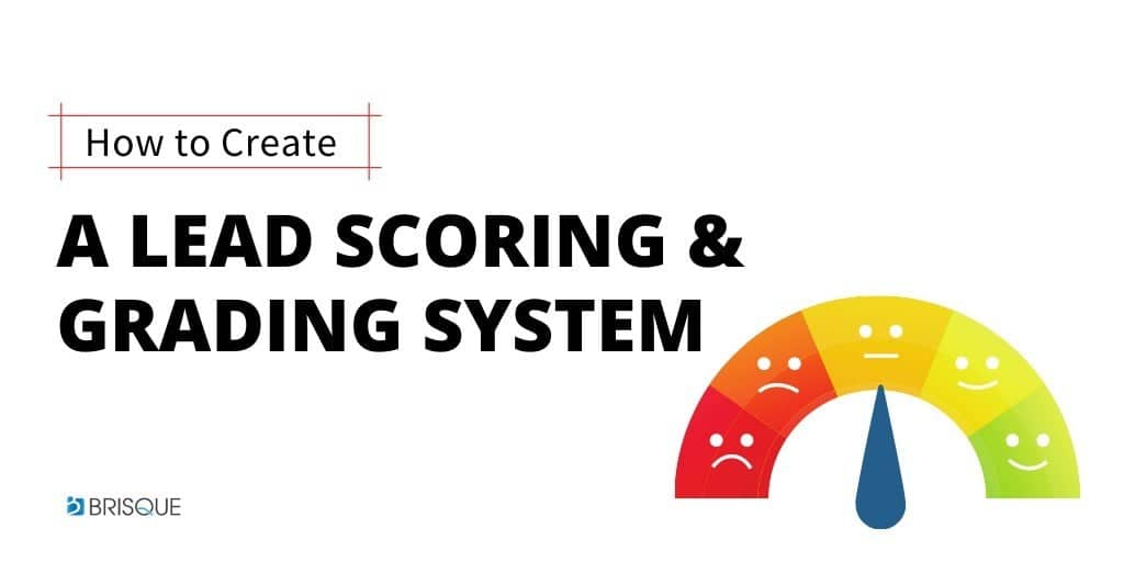 Lead scoring grading system