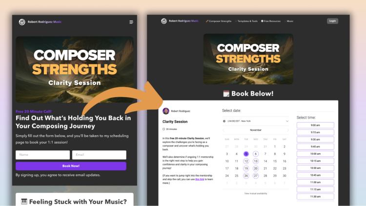 Robert Rodriguez Composer Strengths Free Coaching Session