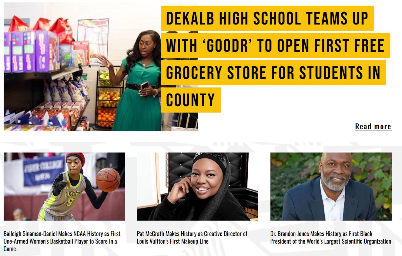 Brand awareness Because of Them We Can