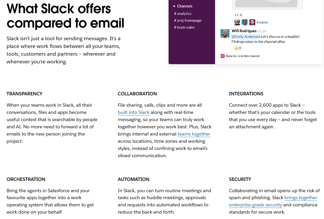 Brand awareness Slack