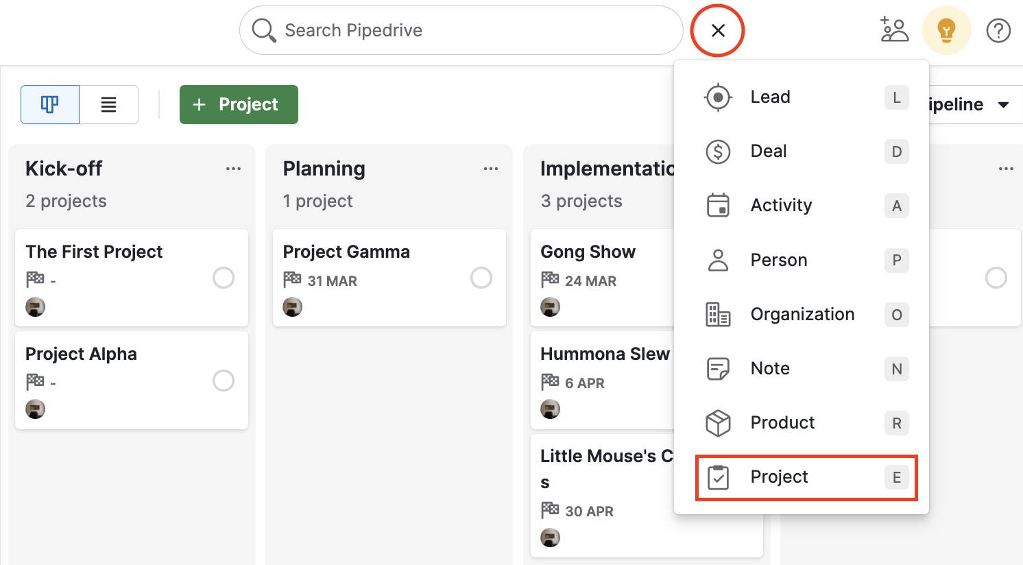 Payroll management software Pipedrive Project