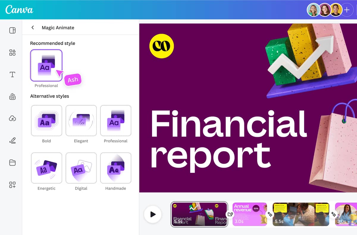 AI Digital Marketing Canva