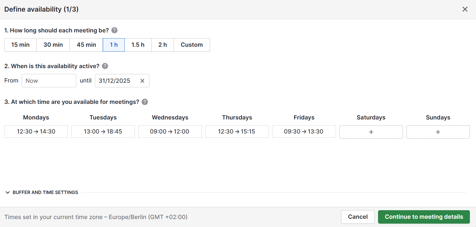 B2B customer experience Pipedrive meeting scheduler