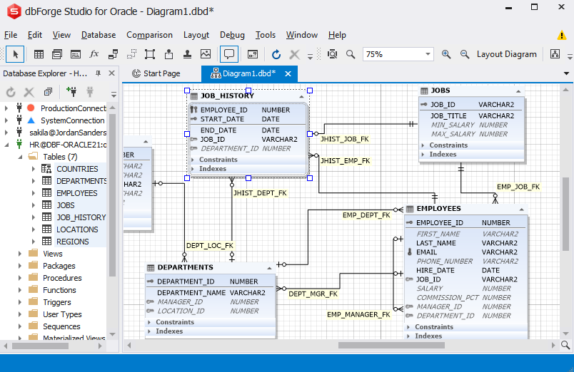 Small business database software Oracle Database interface