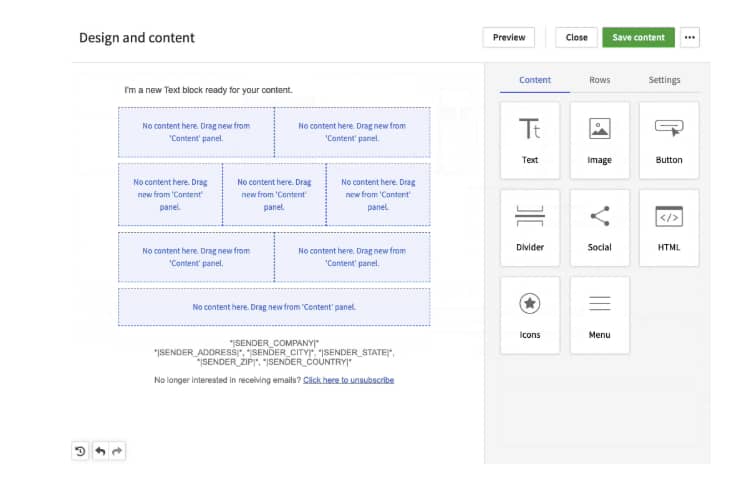 Campaign management Pipedrive Campaigns drag drop