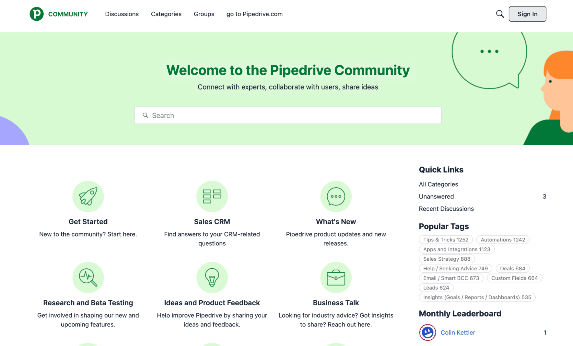 Sales experience Pipedrive Community