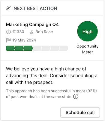 Sales support Pipedrive AI Notifications