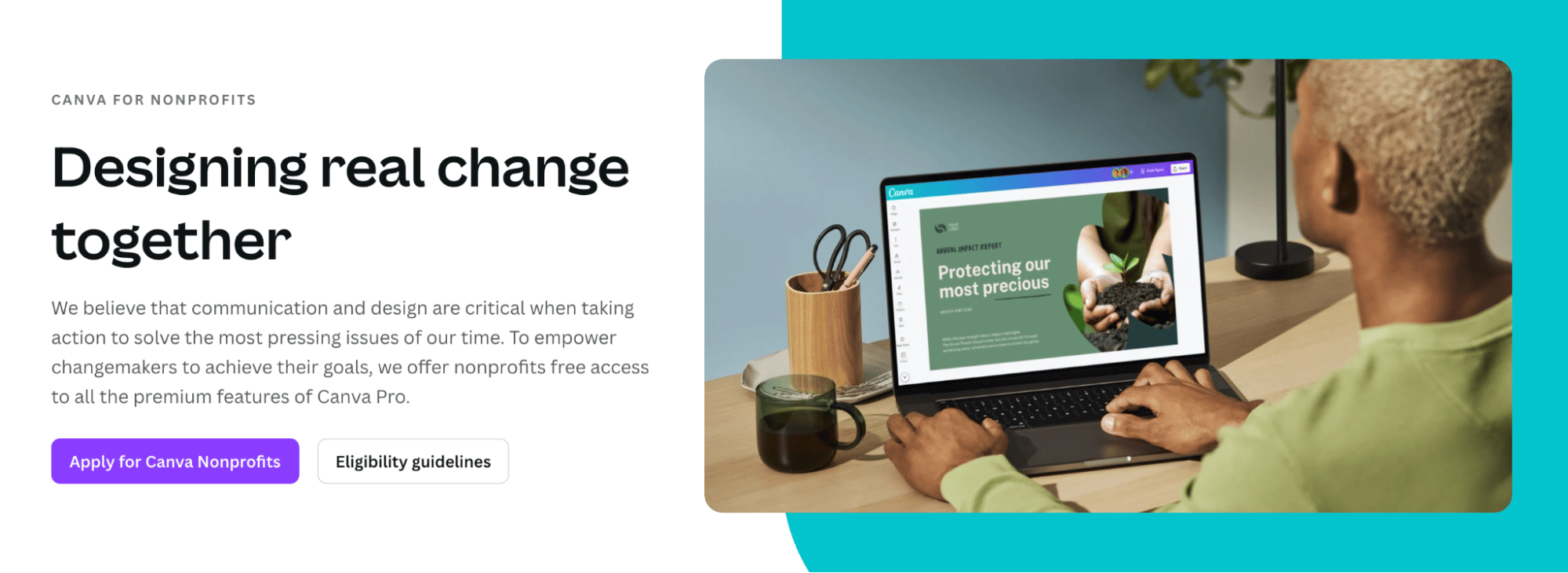 Cause-based marketing Canva free nonprofits