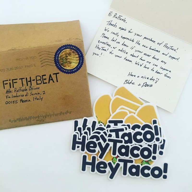 customer orientation HeyTaco