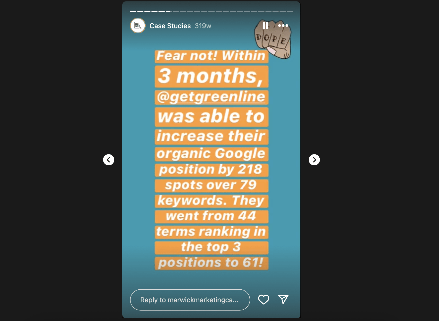 Customer connection Marwick Marketing highlight reel