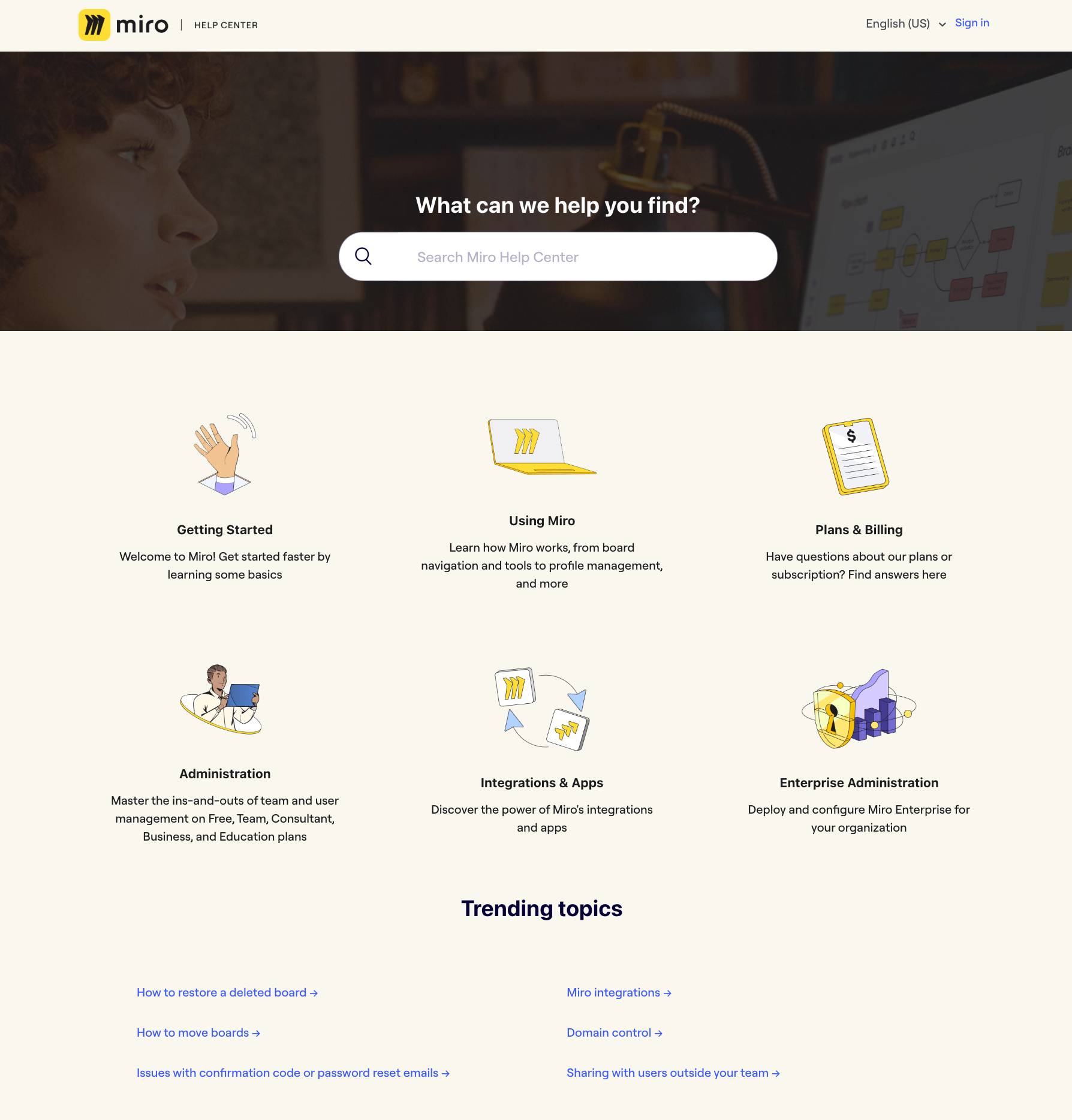 Customer is always right Miro help center