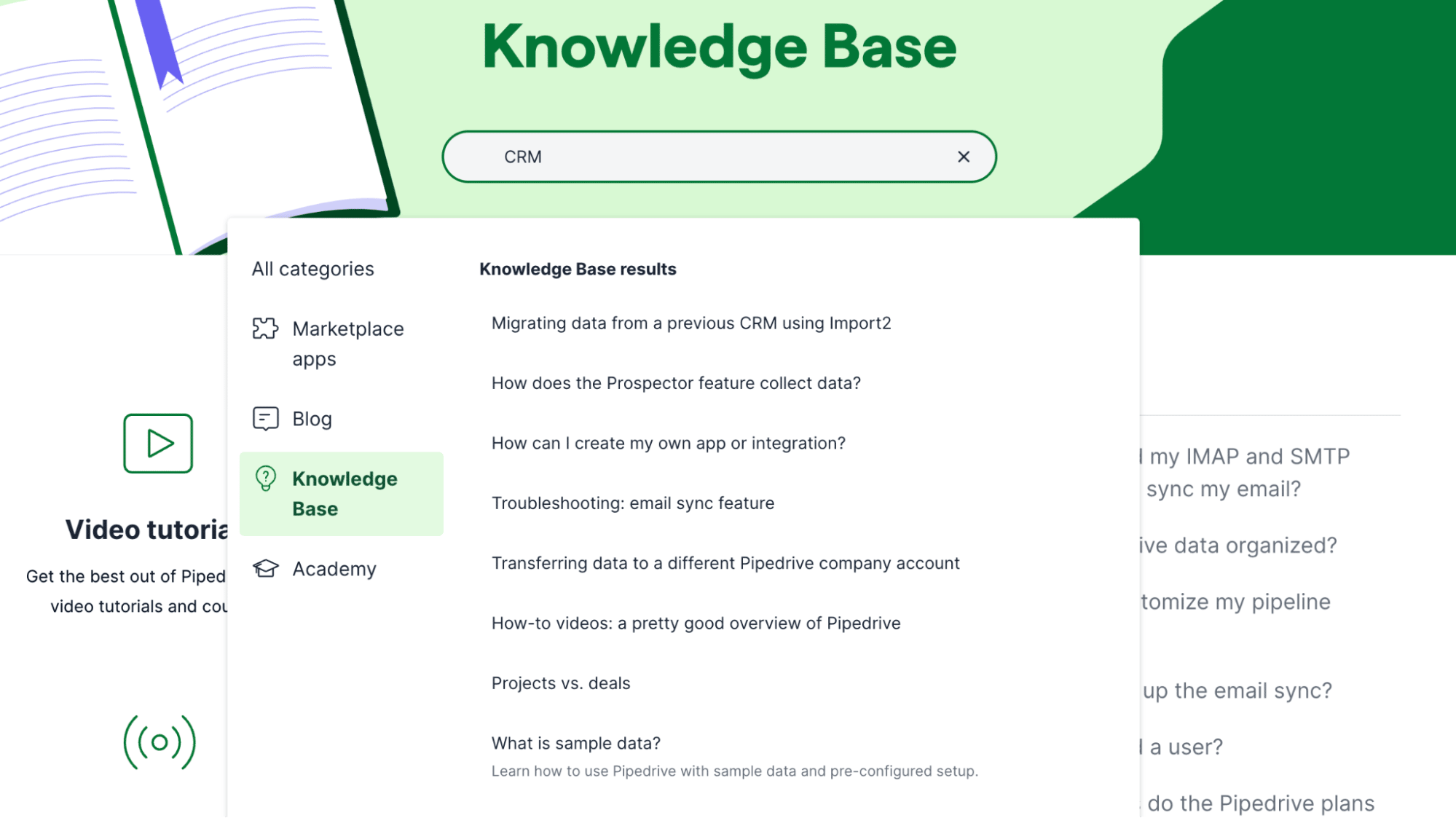 Customer orientation Pipedrive Knowledge Base