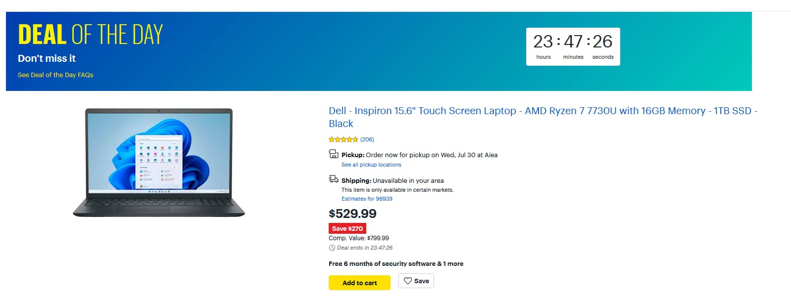 FOMO marketing Best Buy example