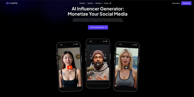 ai influencer generator creatify