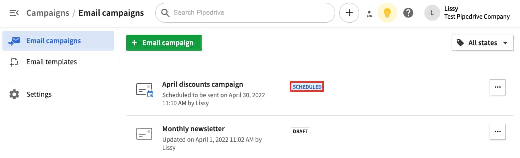 how to whitelist an email pipedrive email campaigns