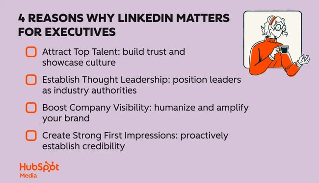4 reasons why linkedin matters for executives
